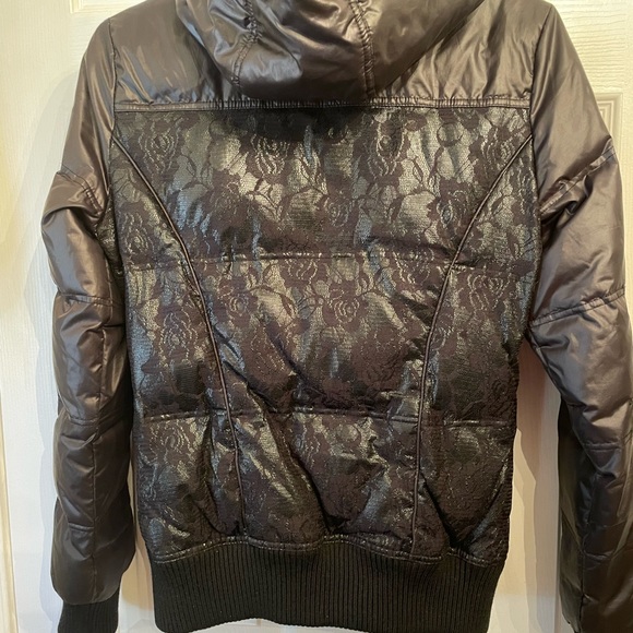 GUESS PUFFY DOWN FILLED WINTER COAT - Picture 3 of 6